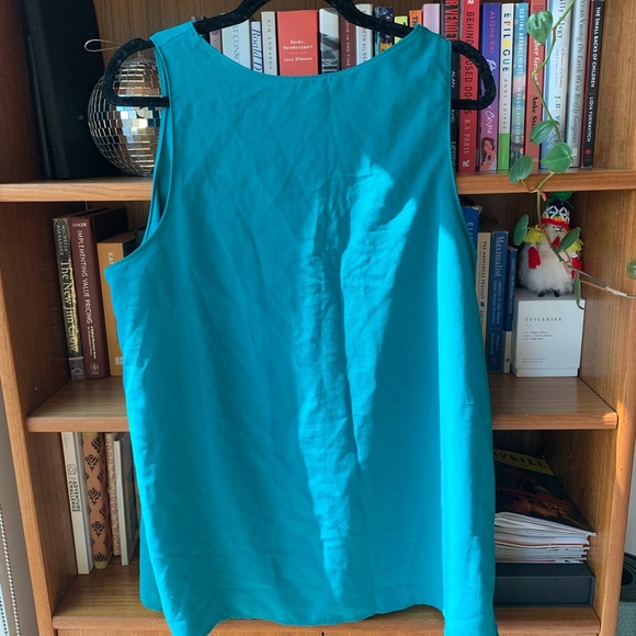 Teal blouse - Picture 2 of 4